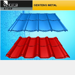 Genteng Metal IGGI Ceria Biru