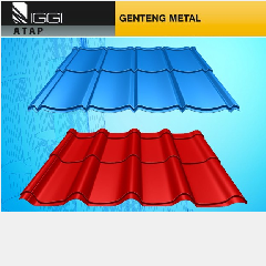 Genteng Metal IGGI Ceria Merah