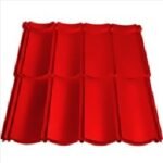 Genteng Metal PRIMA Platinum Merah