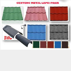 Genteng Pasir 2 x 4 Gold Biru