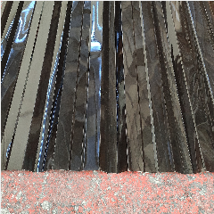 Atap Pvc Trimdeck770 Grey 4m x0.86mx 0.8mm
