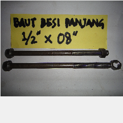 Baut Biasa TMS 1/2″ x 8″
