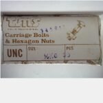 Baut Carriage TMS 1/2 x 6 + Mur