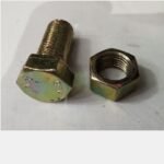 Baut + Mur Galv PATTA M12 x 25mm Kuning