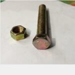 Baut + Mur Galv PATTA M12 x 75mm Kuning