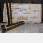 Baut + Mur Galv PATTA M16 x 75mm Kuning
