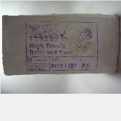 Baut GR 8.8 Metrik TMS M20 x 100mm (20)