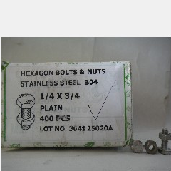 Baut SS A270 TMS 1/4 x 3/4″