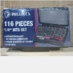 Obeng Set BULLOCKS 1/4″ 116pcs