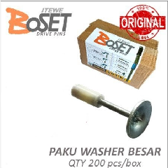 Paku BOSET Pin Washer Besar @200pcs