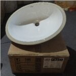 FRAP FX313 Wastafel Keramik 470x385x195mm