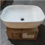 FRAP FX402 Wastafel Keramik 455x320x135mm