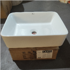 FRAP FX403 Wastafel Keramik 480x370x130mm