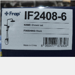 FRAP IF2408-6 Single Lever Shower Black (4)