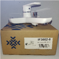 FRAP IF3002-8 Single Lever Shower White (10)