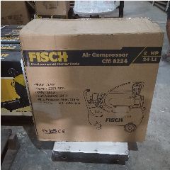 FISCH CM8224 Portable Air Compressor 2HP 24L