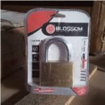 Gembok BLOSSOM BC04 60mm Pendek Kuning @12pc