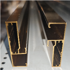 Frame Aluminium HUBEN FHD-127 3m Gold Mirror