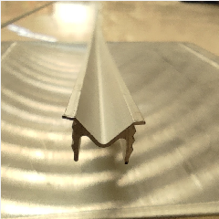 Profil rel Aluminium HUBEN SD-02-M Anodize