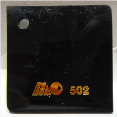Acrylic 122 x 244 3mm 502 Hitam