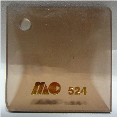 Acrylic 122 x 244 3mm 524 Coklat