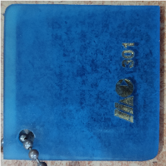 Acrylic 122 x 244 5mm 301 Biru