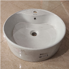 Wastafel TRILLIUN Cobalt Putih BODY ONLY