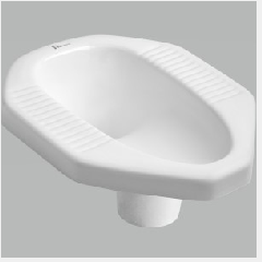 Kloset Jongkok Lurus Caribbean Putih