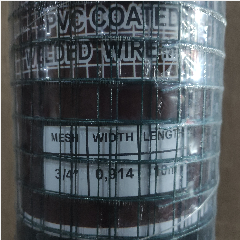 Kawat Loket Pvc Hijau Tipis 3/4″ @10m