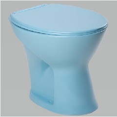 Kloset Duduk + Tutup EUREKA Biru