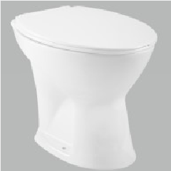 Kloset Duduk + Tutup EUREKA Putih