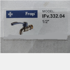 FRAP IFv.332.04 Brass Bib Cock 1/2″ (90)