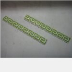 Kuku Keramik Ulir 20cm VERSACE M.Green (289)