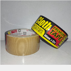 Lakban Kain NACHI 2″ 46mm x 12m Cream