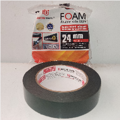 Lakban Foam Double side Hitam 24mmx5m NACHI