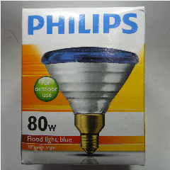 PHILIPS Outdoor Reflector PAR38 80w Blue(12)
