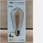 Lampu Led Filament VDR ST64 4w Kuning