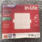 Lampu Led Kotak IB IN-LITE INPS628S 3w Putih