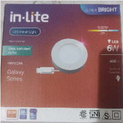 Lampu Led Bulat OB IN-LITE INSS628R 6w Putih