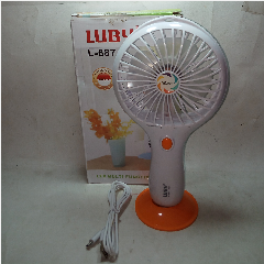 Kipas Angin w/ Baterai Charger LUBY L-687