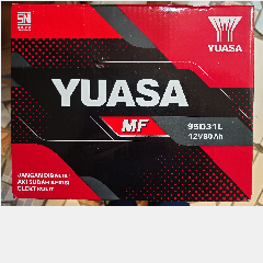 YUASA Aki Mobil MF 95D31L 12v 80Ah