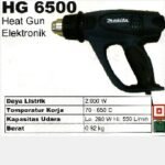 Heat Gun Elektronik MAKITA HG 6530 VK
