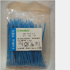 MASKO Kabel Ties 100 x 2.5 Biru @100pcs