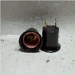 MASKO Fitting Colok Hitam 234