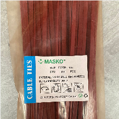 MASKO Kabel Ties 250 x 5 Merah @100pcs
