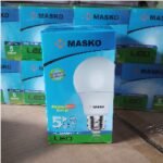 MASKO Lampu Led A60 E27 5w Putih