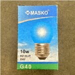 MASKO Lampu Pijar G40 Biru