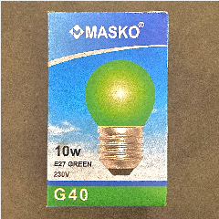 MASKO Lampu Pijar G40 Hijau