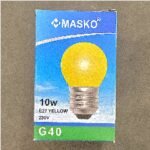 MASKO Lampu Pijar G40 Kuning