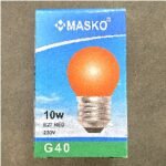 MASKO Lampu Pijar G40 Merah